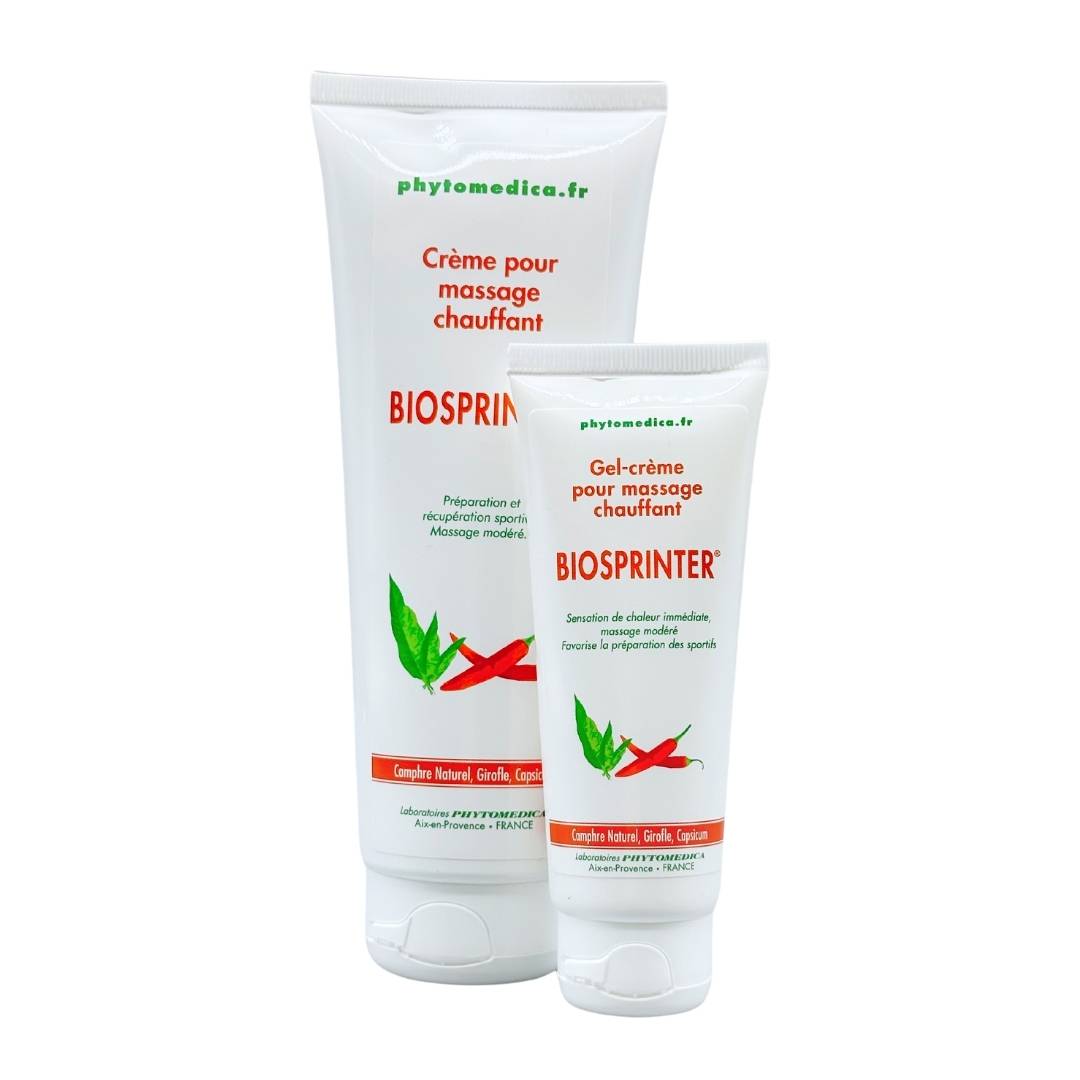 BIOSPRINTER 250mL - Crème chauffante intense