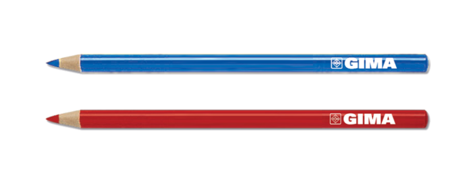 Crayons dermographiques - Bleu et Rouge