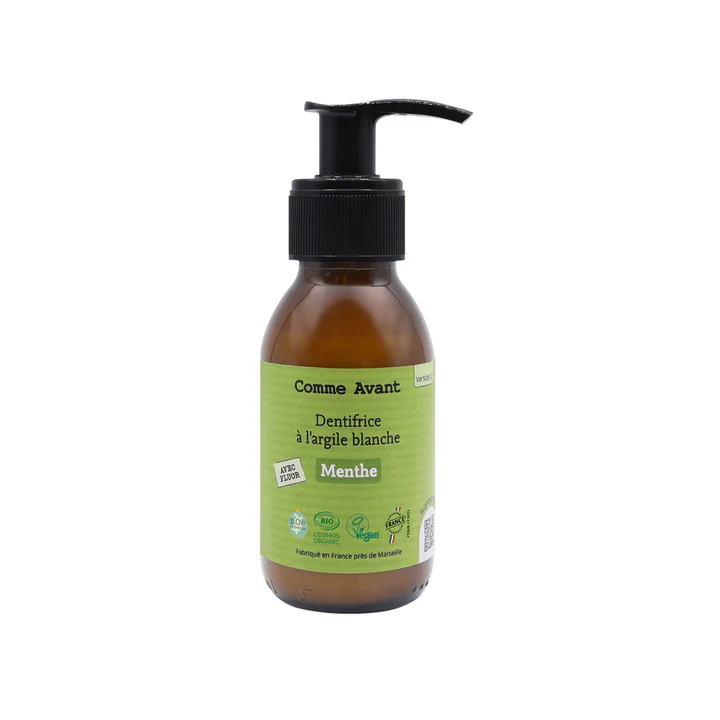 Comme Avant - Dentifrice à l'argile blanche - Menthe - Dès 6 ans - Version 2