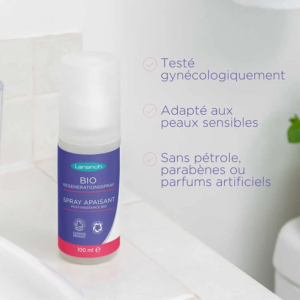 Lansinoh - Spray apaisant post naissance BIO