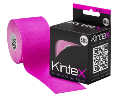 Bande KINESIOLOGIE Taping Rose 5cm x 5m
