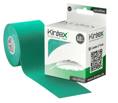 Bande KINESIOLOGIE Taping vert 5cm x 5m